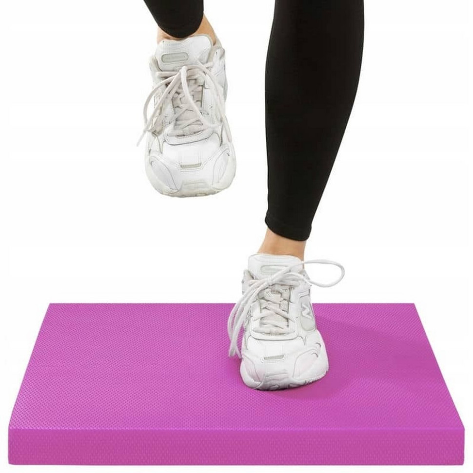 Балансувальна подушка Balance Pad 4FIZJO P-5907739318640, 49 x 38.5 x 5.8 см, Pink