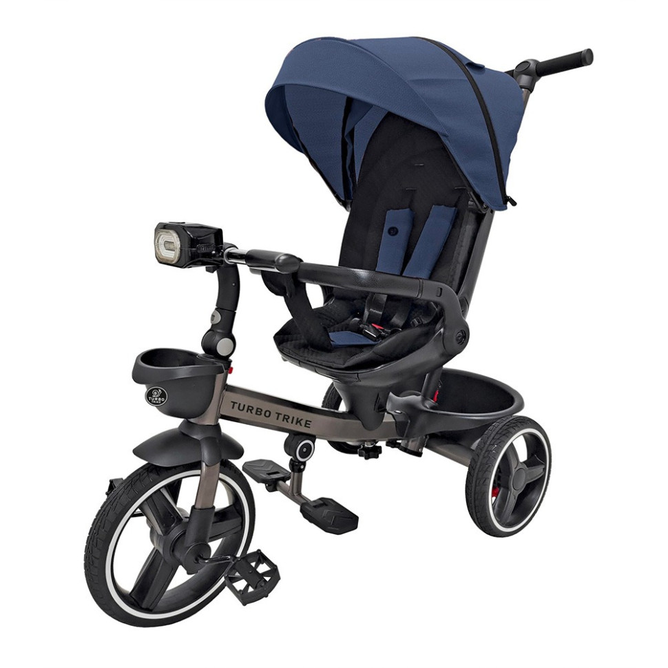 Детский трехколесный велосипед Turbotrike MT 1002-9 темно-синий