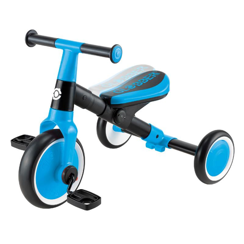 Велосипед дитячий LEARNING TRIKE 2в1 GLOBBER 735-101 синій, до 20кг, 3 колеса