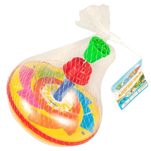 Дитяча іграшка заводна Дзига Metr+ 850, висота 13 см, в сітці