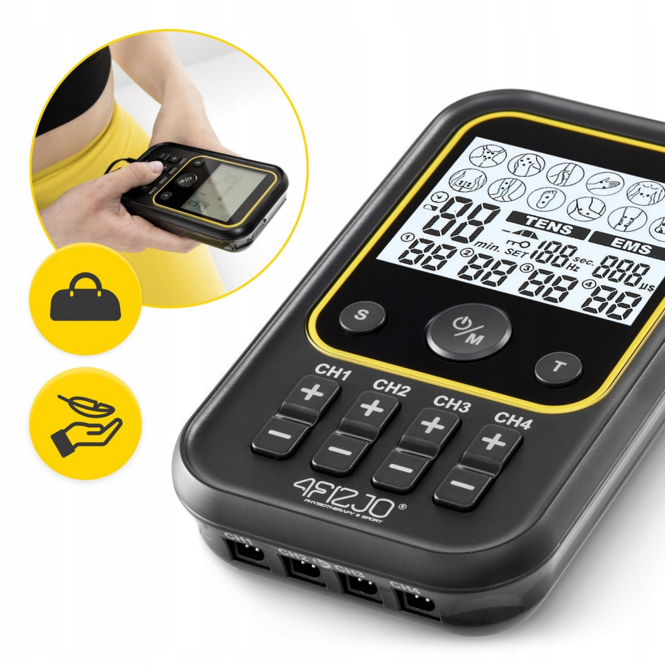 Аппарат для электростимуляции мышц Combo PRO+ 2 в 1 4FIZJO P-5907739317124