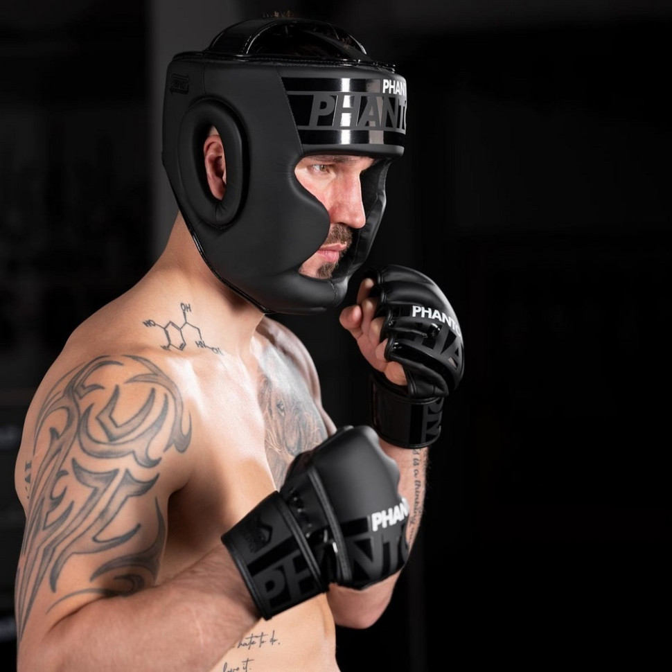 Перчатки для ММА APEX Phantom PHMMAG2023-SM, Black, S/M