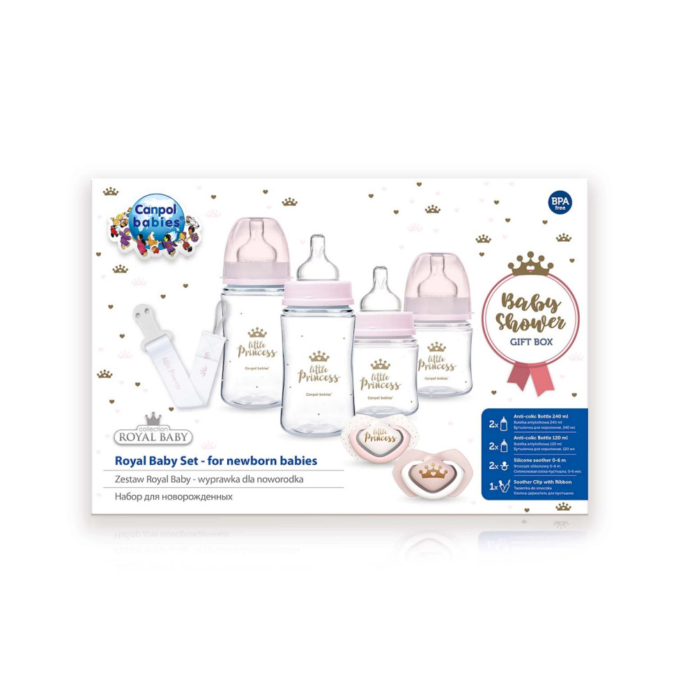 Набір для новонароджених Royal Baby GIRL Canpol babies 0294, 7 предметів