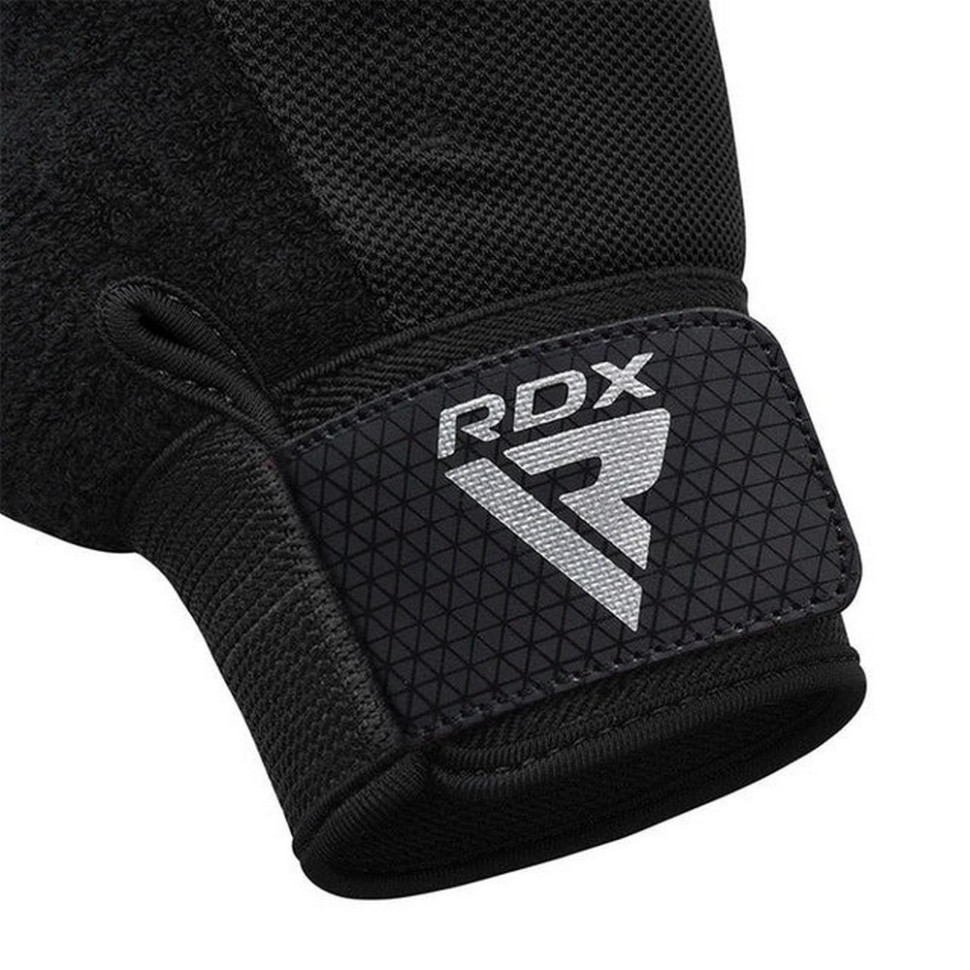 Рукавички для фітнесу W1 Full Finger RDX Inc Limited WGA-W1FB-M+ Black, M