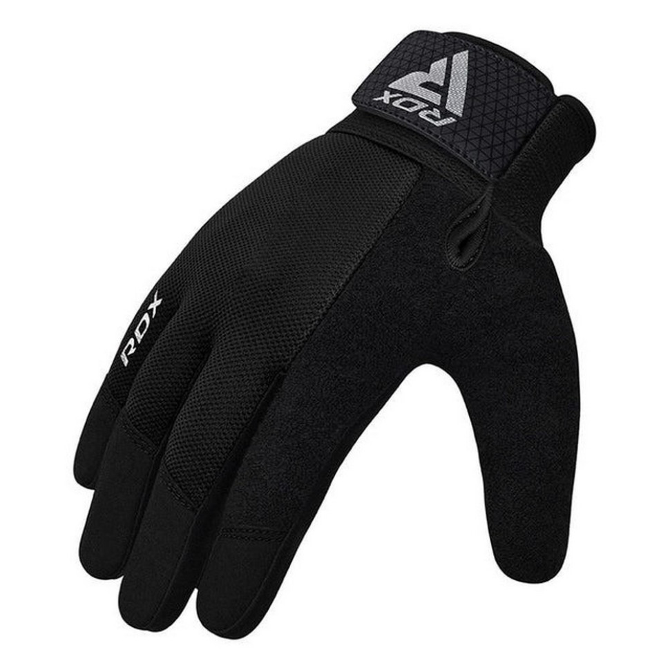 Рукавички для фітнесу W1 Full Finger RDX Inc Limited WGA-W1FB-M+ Black, M
