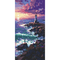 Картина по номерам "Волнующее море" Art Craft 11573-AC 40х80 см Картина по номерам "Волнующее море" Art Craft 11573-AC 40х80 см