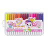 Фломастер - пензлик "Water color pen" 36 кольорів Bambi 228-36 у пластиковому боксі