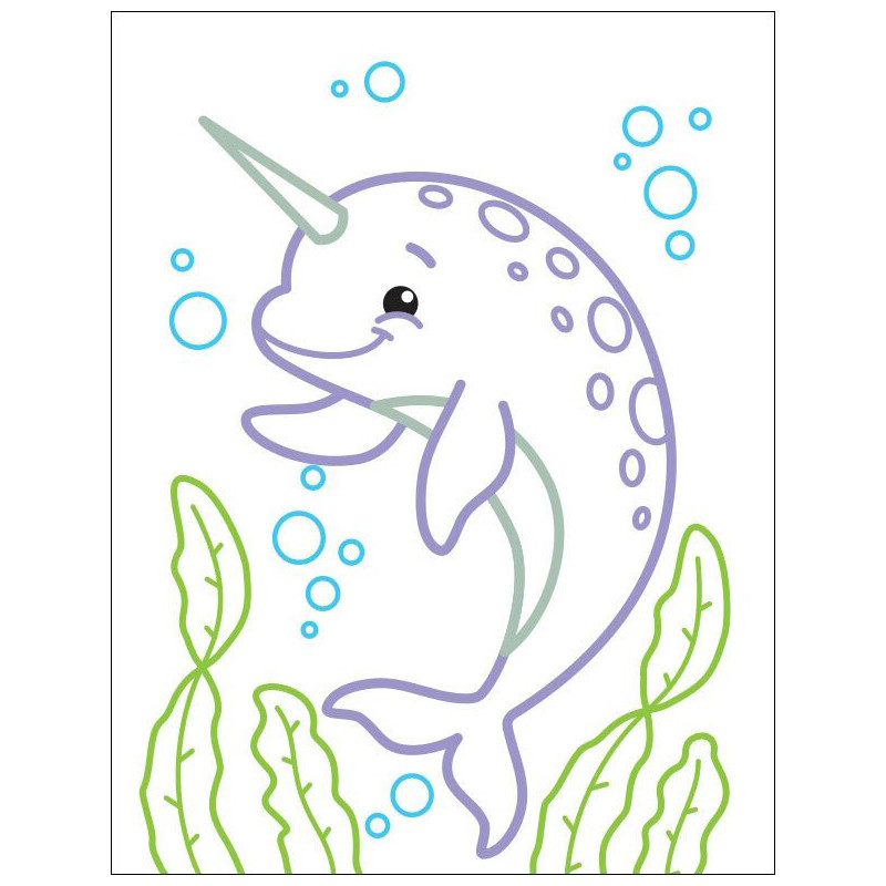 Детские цветные раскраски