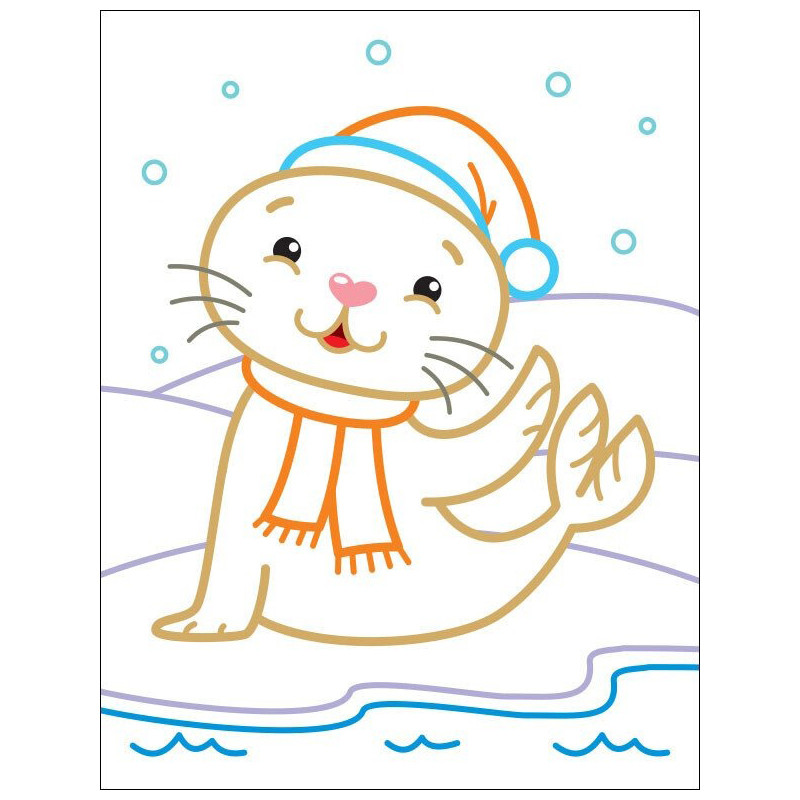 Детские цветные раскраски