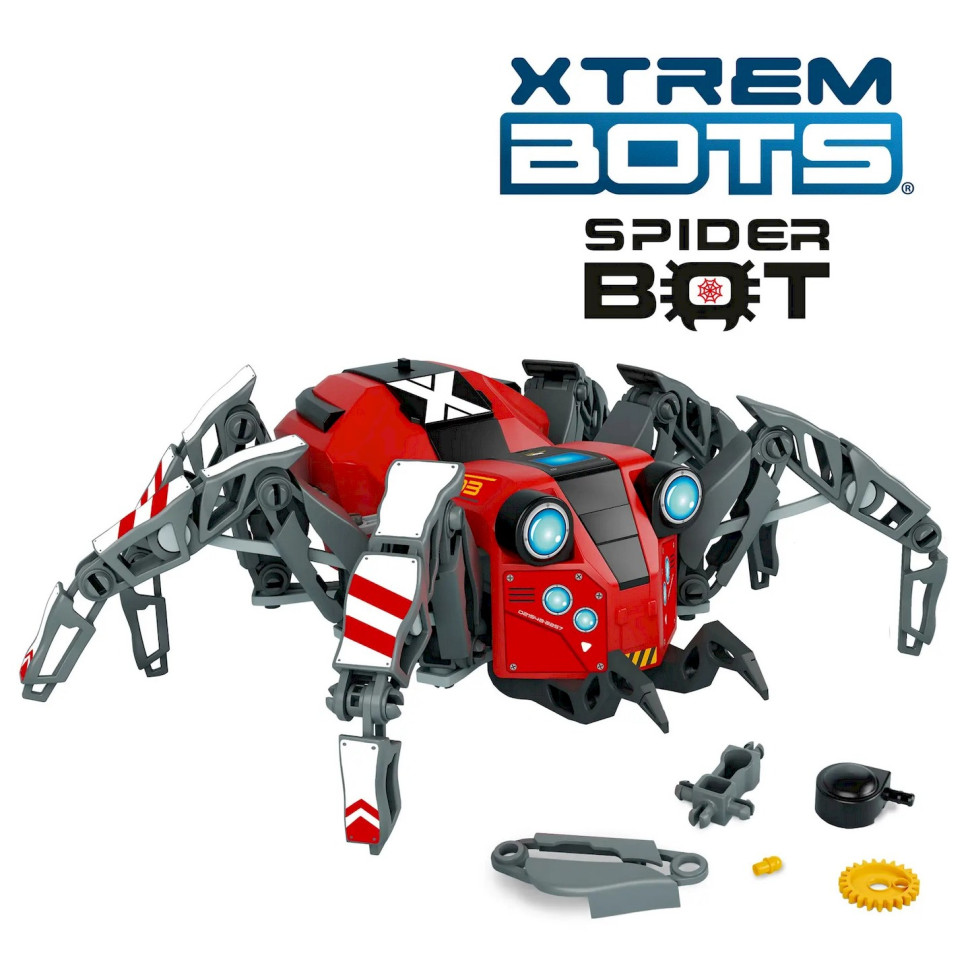 Роботизована іграшка-конструктор Павук STEM BlueRocket XT3803253