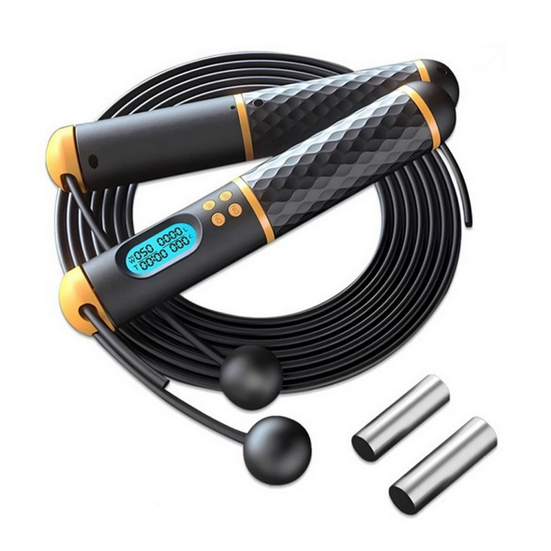 Розумна скакалка з обважнювачем SmartRope EasyFit EF-1908-BY 3 метри