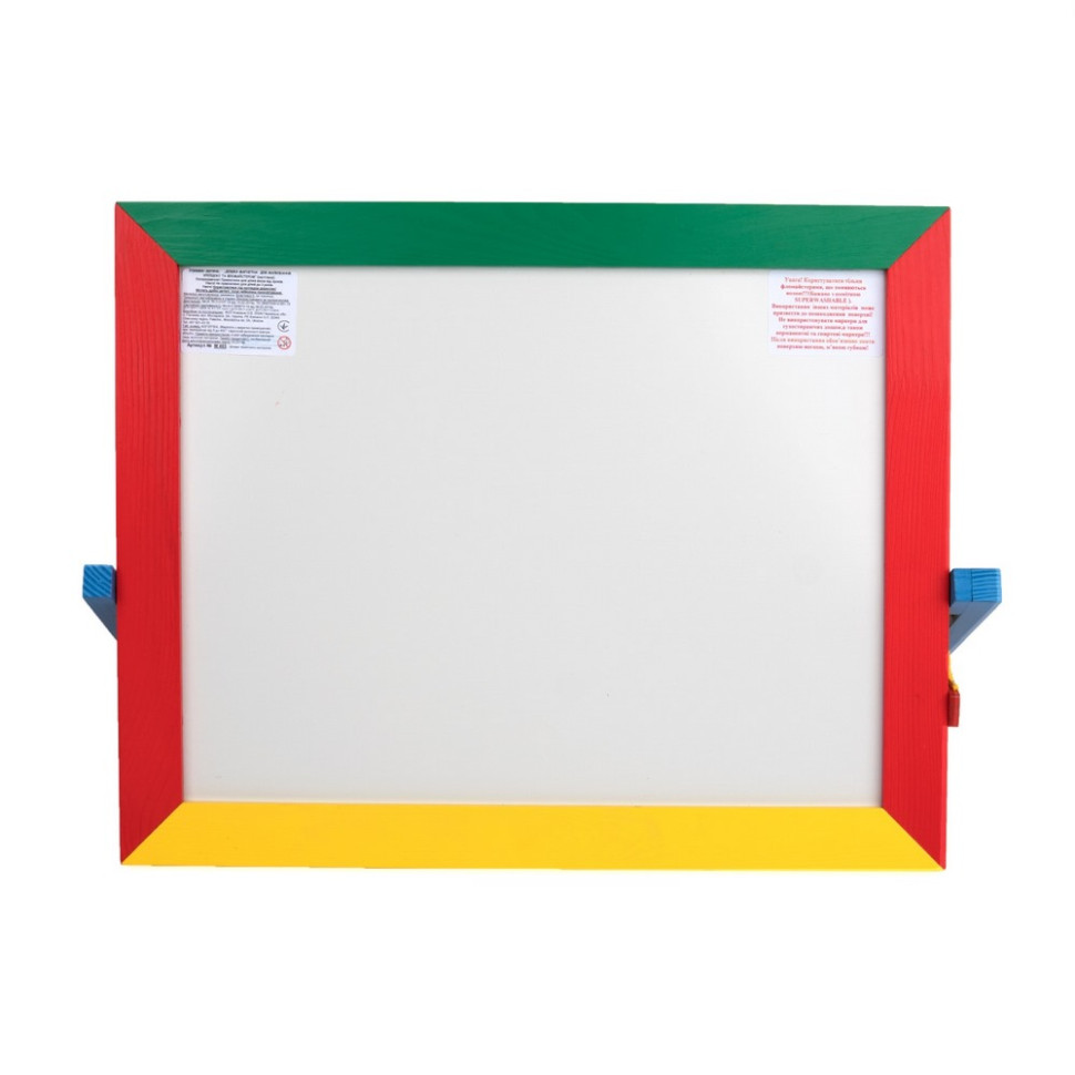 Доска магнитная для рисования Komarovtoys М403 мел, фломастер