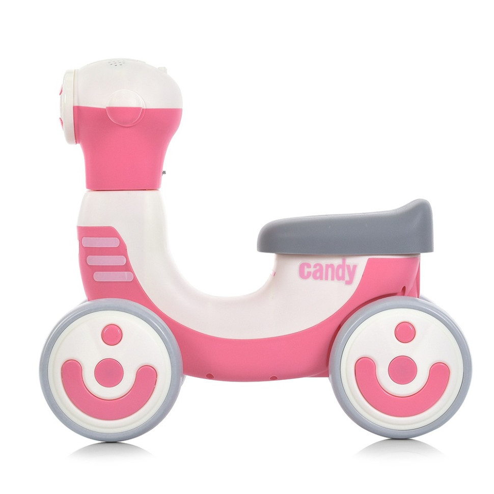 Детская каталка-толокар Bambi M 5855E-8 розовый, до 25 кг