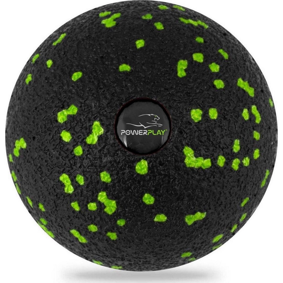 Набор мячей для массажа и йоги PowerPlay PP_4090_Green, комплект из 2 штук