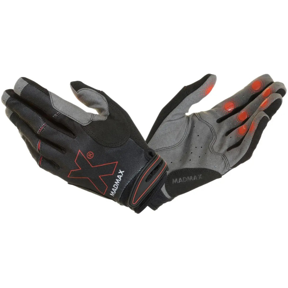 Перчатки для фитнеса MadMax MXG-103-BLK_XXL, XXL
