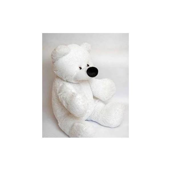 Мягкая игрушка Alina Toys мишка Бублик 95 см белый 5784696ALN
