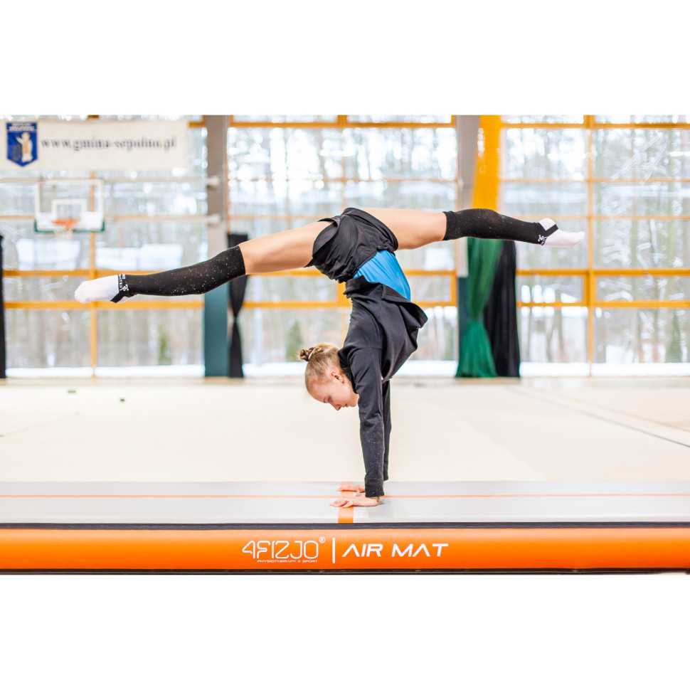 Мат гімнастичний надувний Air Track Mat 4FIZJO 4FJ0366 500x100x15 см