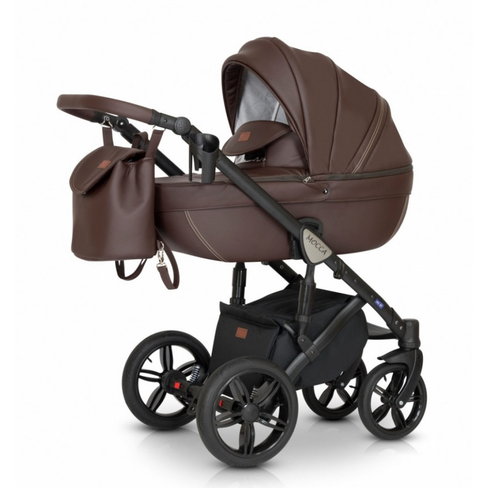 Коляска 3 в 1 Mocca Verdi 9023-VMOC-02, коричневый
