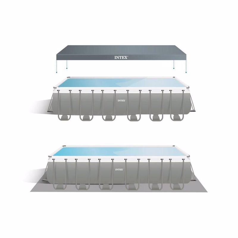 Каркасний басейн Intex 26364, 732х366х132 см, 31805 л