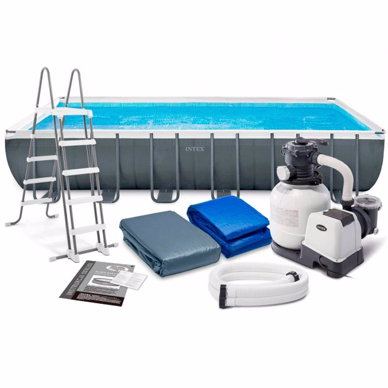 Каркасний басейн Intex 26364, 732х366х132 см, 31805 л