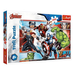 Пазл детский "Мстители" Marvel Avengers Trefl 23000, 300 элементов
