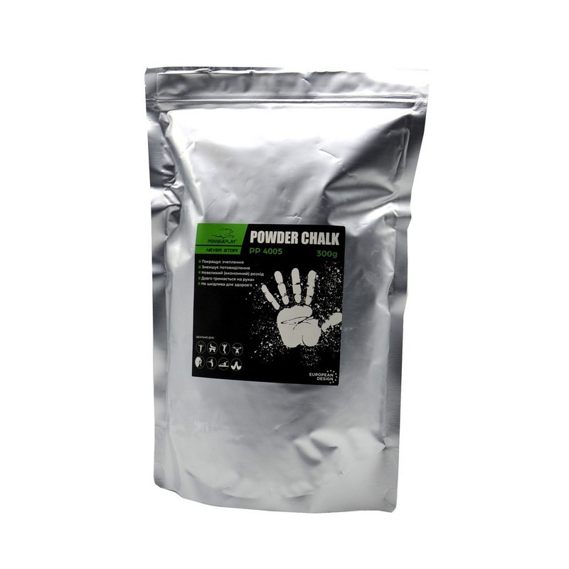 Магнезия спортивная сухая PowerPlay PP_4005 Powder Chalk 500 г.