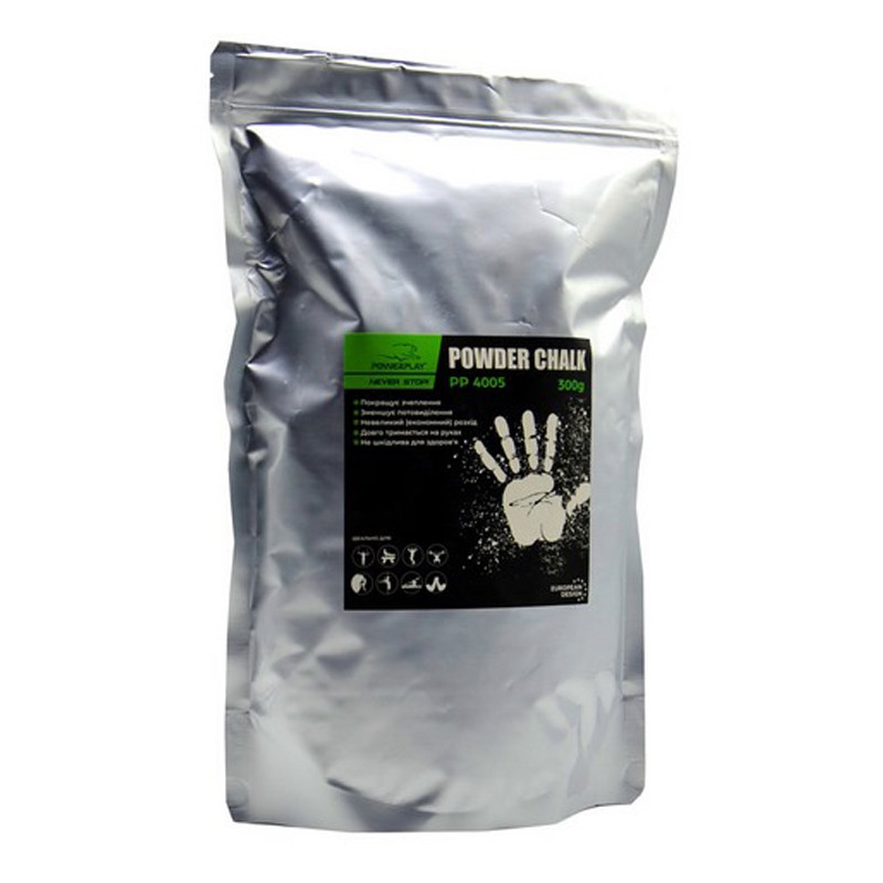 Магнезия спортивная сухая PowerPlay PP_4005 Powder Chalk 500 г.
