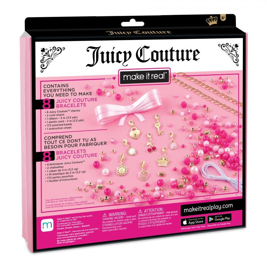 Набір для створення шарм-браслетів «Рожевий стиль» Juicy Couture Make it Real MR4413