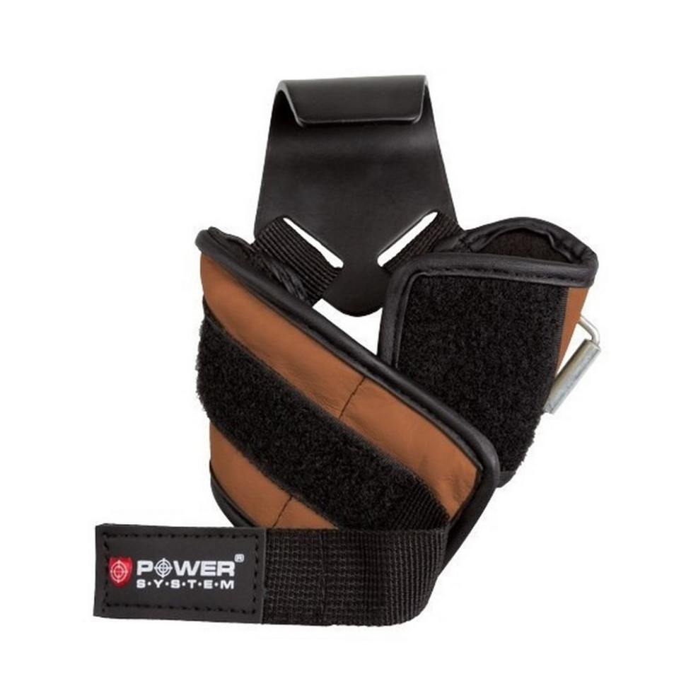 Гаки для тяги на зап'ястя Hooks Power System PS-3300_XL_Brown, XL
