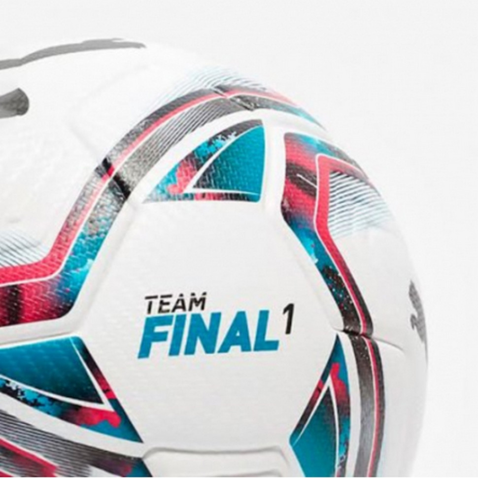 М'яч футбольний team FINAL 21.1 FIFA Quality Pro Ball Puma 083236-01 білий, синій, червоний № 5