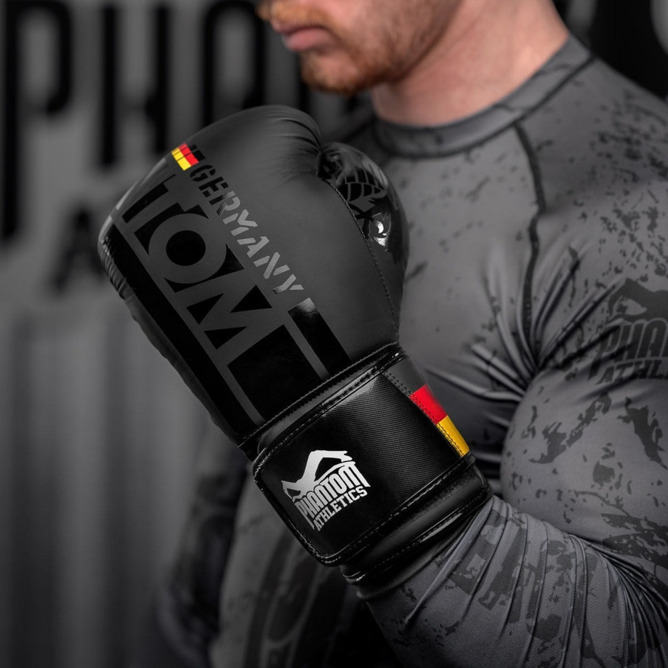 Боксерські рукавиці Germany Phantom PHBG2189-14 Black 14 oz 