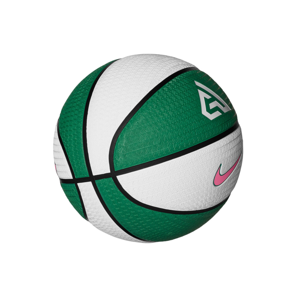 Мяч баскетбольный PLAYGROUND 8P 2.0 G ANTETOKOUNMPO DEFLATED Nike N.100.4139.331.07 разноцветный