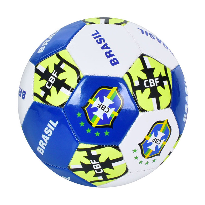 М'яч футбольний Bambi EN 3319(Brasil) 21,3 см, ПВХ, розмір 5, 340-360 грам