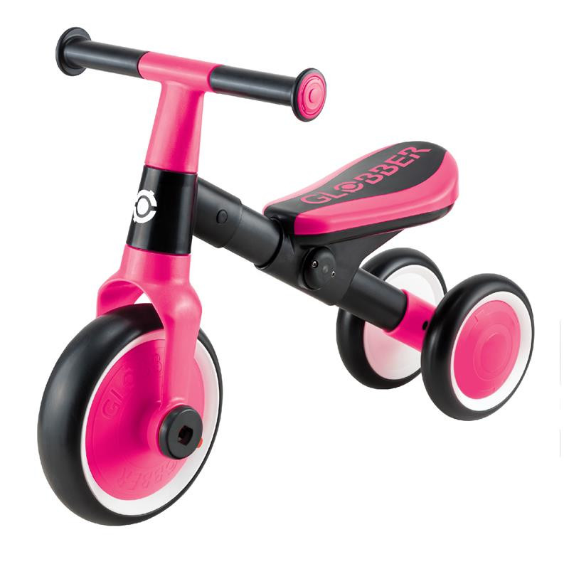 Велосипед детский LEARNING TRIKE 2в1 GLOBBER 735-110 фуксия, до 20кг, 3 колеса
