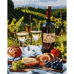 Картина по номерам "Полуденный пир" &copy;art_selena_ua Идейка KHO5697, 40х50 см  