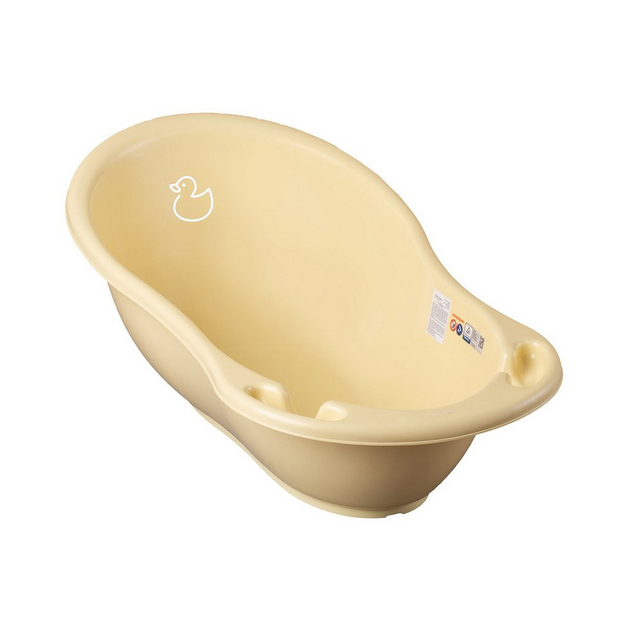 Ванночка дитяча «Каченя» Tega Baby DK-004-132 жовтий 86 см