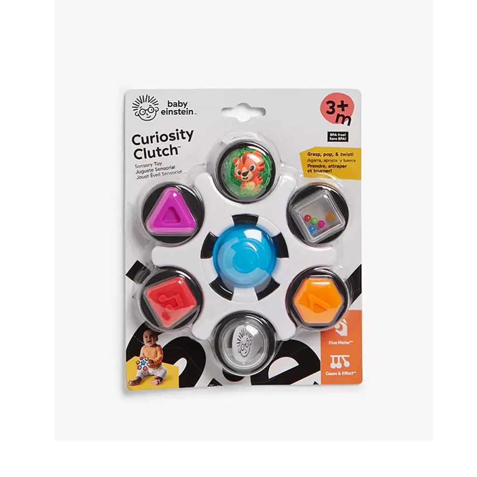 Развивающая игрушка “Curiosity Clutch” Baby Einstein 12491 от 3 месяцев