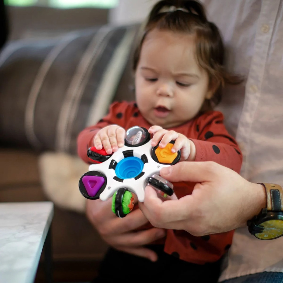 Развивающая игрушка “Curiosity Clutch” Baby Einstein 12491 от 3 месяцев