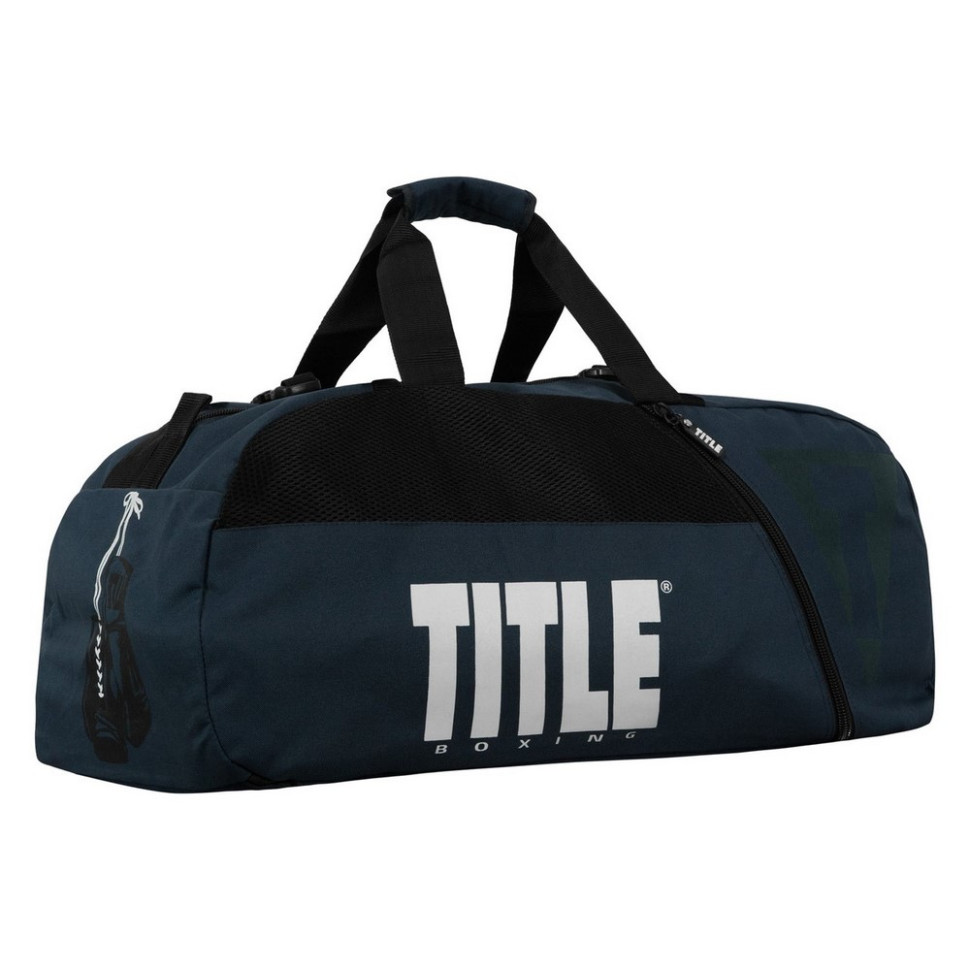 Спортивна сумка Boxing Champion Sport Bag/Backpack TITLE TBAG46 BL/BK, Blue/Black
