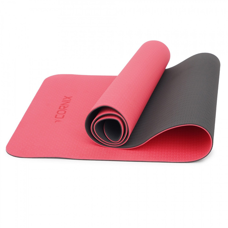 Килимок спортивний Cornix XR-0006, 183 x 61 x 0.6 см, Red/Black