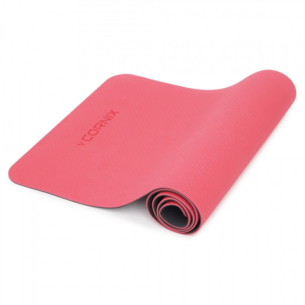 Килимок спортивний Cornix XR-0006, 183 x 61 x 0.6 см, Red/Black