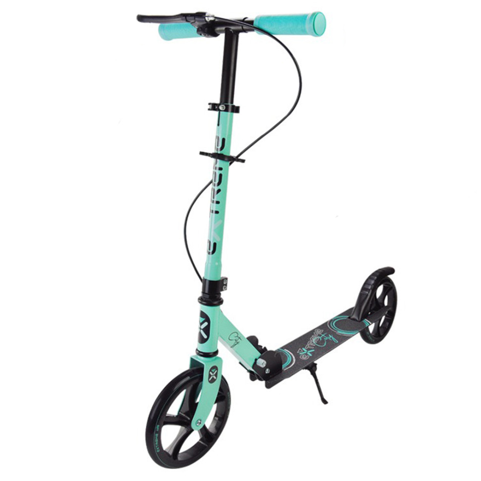 Самокат городской 2-х колесный Scooter Extreme Bambi SK2434(Turquoise) бирюзовый