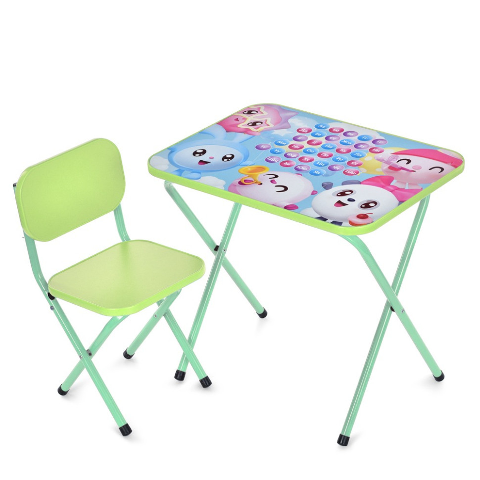 Детский столик складной со стульчиком Bambi M 5971-5 зеленый