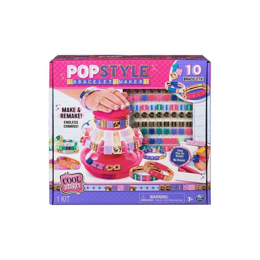 Набор с машинкой для создания браслетов Pop Style Cool Maker SM37564, 170 бусин