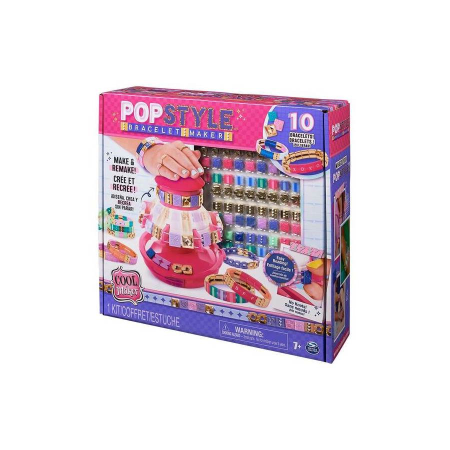 Набор с машинкой для создания браслетов Pop Style Cool Maker SM37564, 170 бусин
