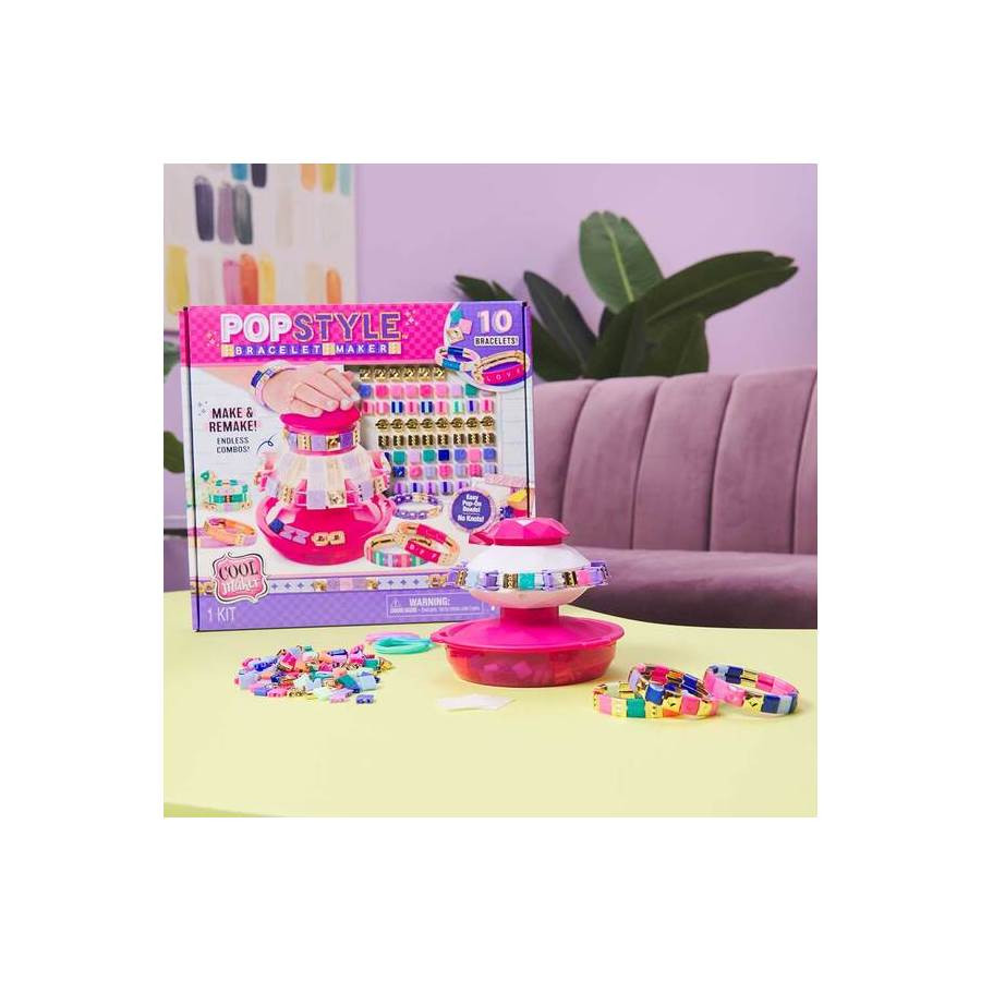 Набор с машинкой для создания браслетов Pop Style Cool Maker SM37564, 170 бусин