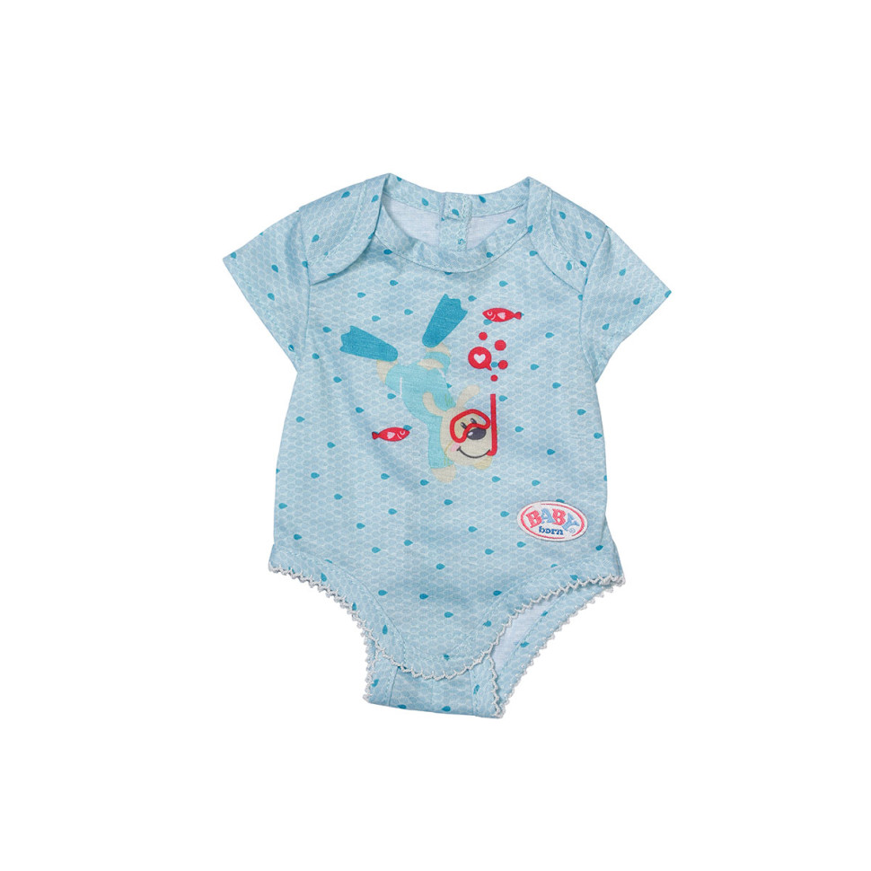Одяг для ляльки Боді S2 BABY BORN 830130-2 S2 блакитне