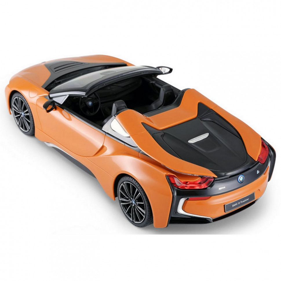 Машинка на пульті радіокерування BMW i8 Roadster Rastar 95560(Orange) помаранчевий, 1:14