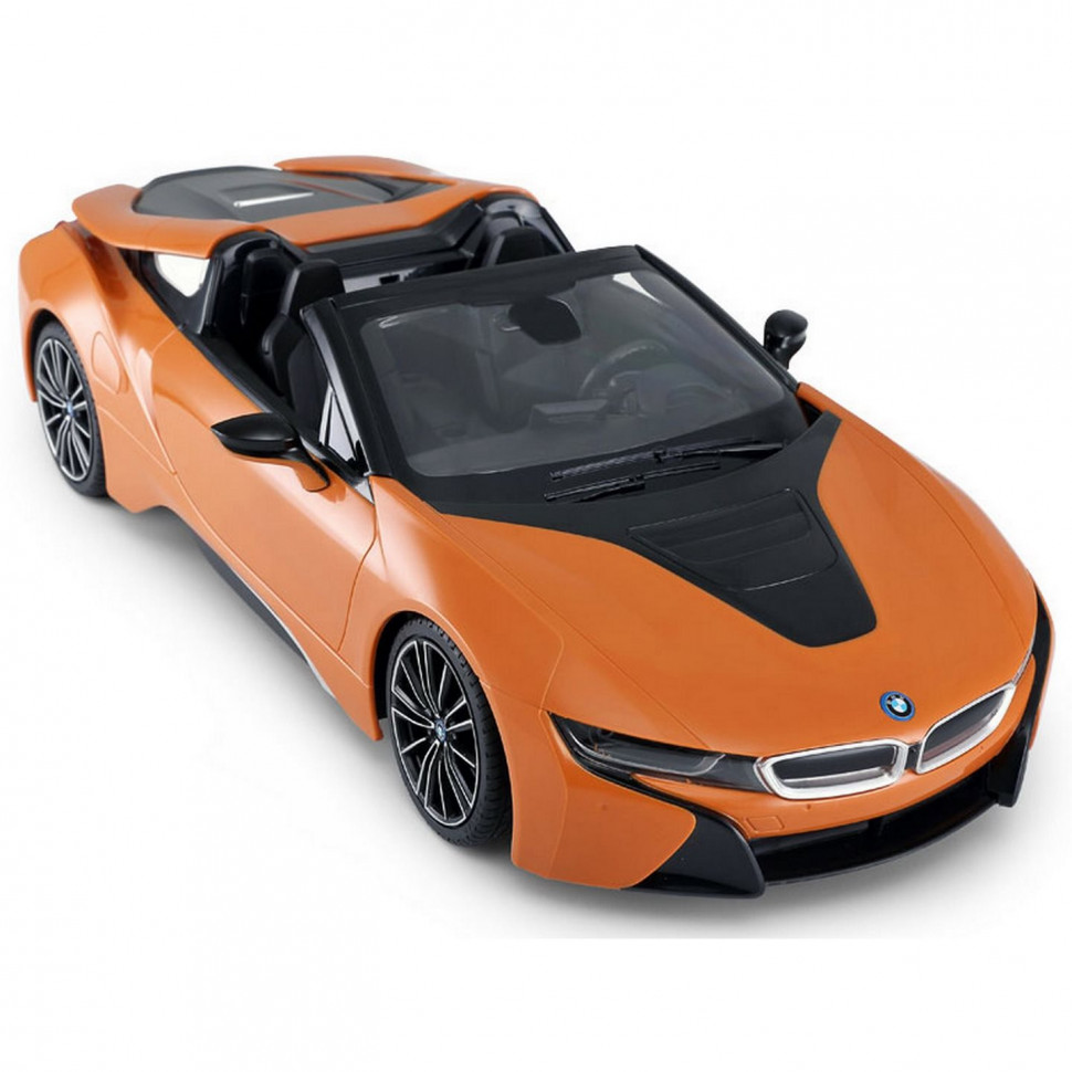 Машинка на пульті радіокерування BMW i8 Roadster Rastar 95560(Orange) помаранчевий, 1:14