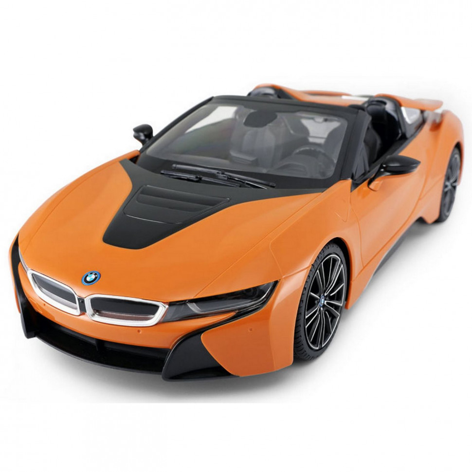 Машинка на пульті радіокерування BMW i8 Roadster Rastar 95560(Orange) помаранчевий, 1:14